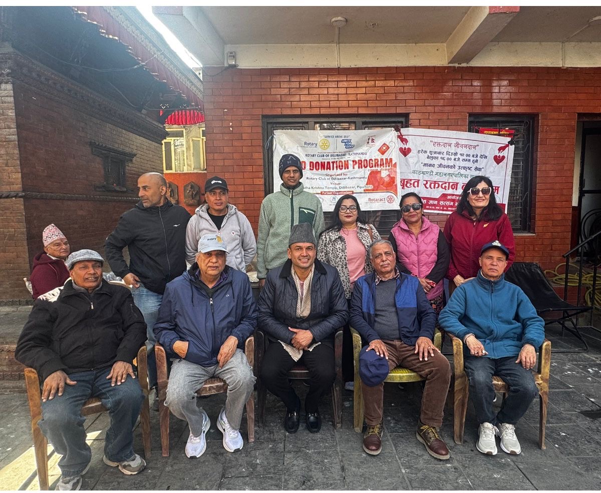 Monthly Blood Donation Campaign