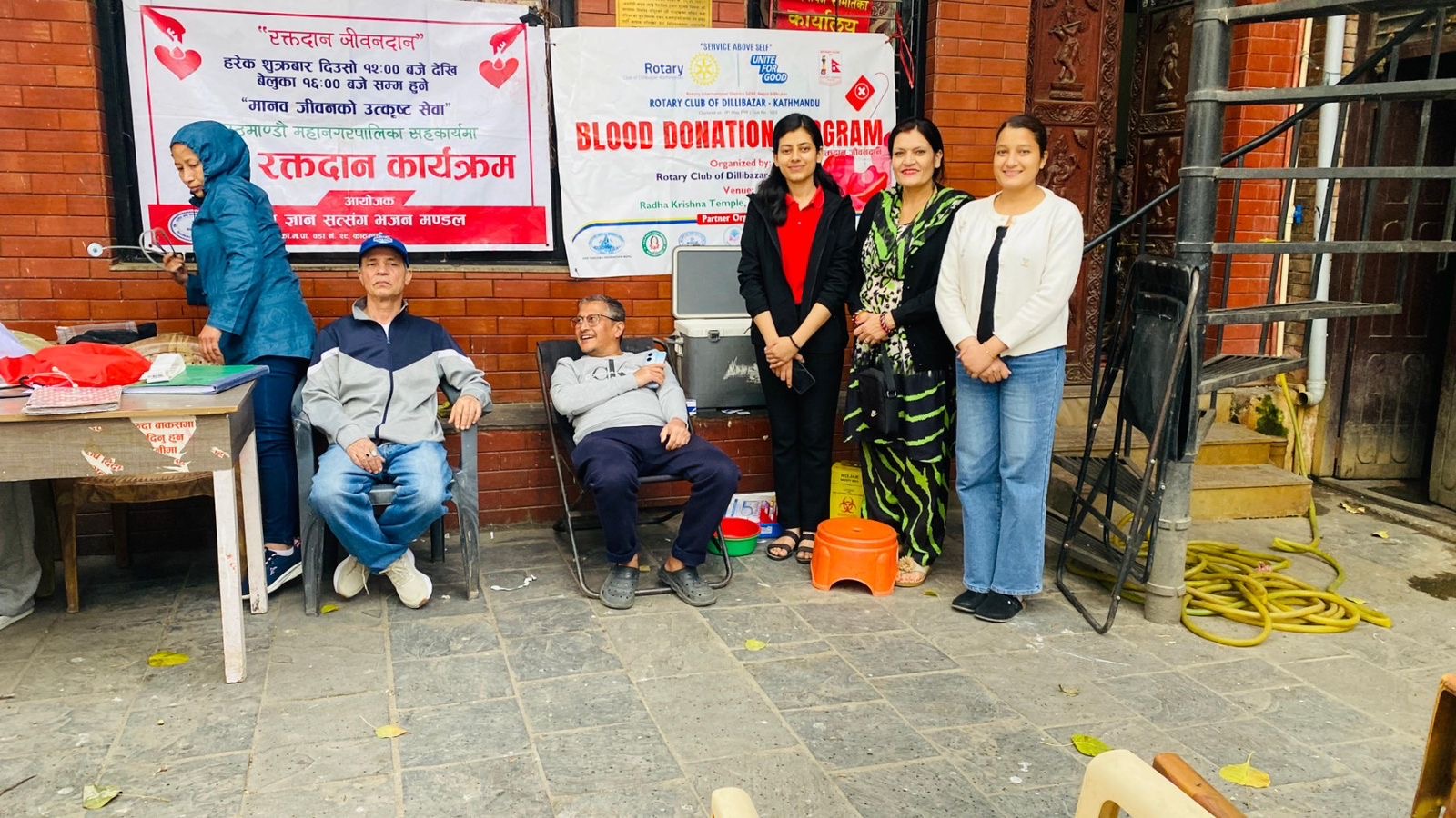 Monthly Blood Donation Campaign
