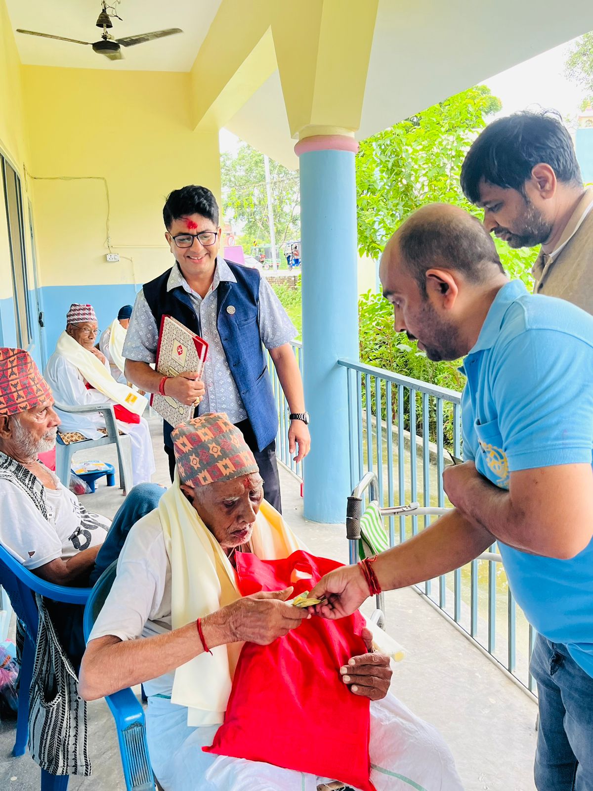 Celebrating Kushe Amawasya & Fathers Day with Service to Elders