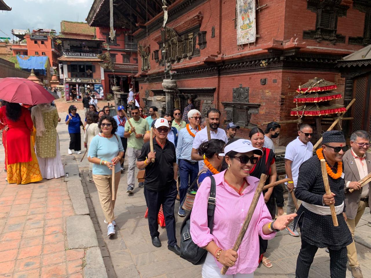 Co-hosted to Historical Gai Jatra Mahatsov organized by RC Bhaktapur
