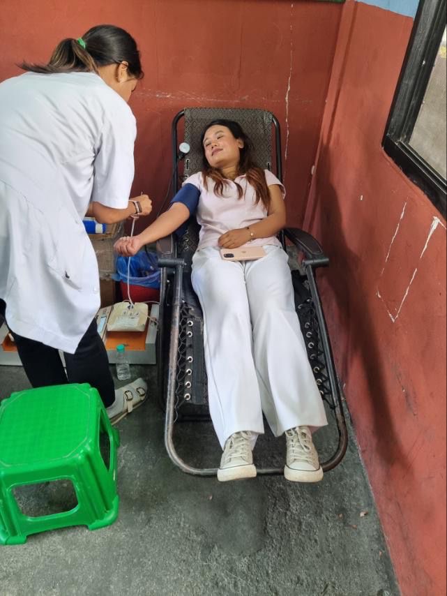 Monthly Blood Donation